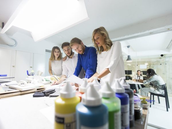 Young people in the office